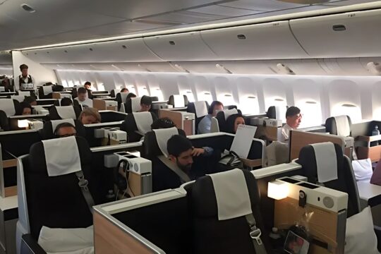 Swiss Air Business Class Blog