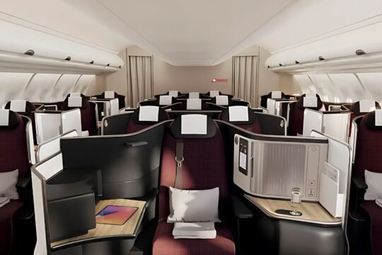 Flying Swiss Business Class