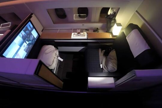 Swiss Air First Class Experience